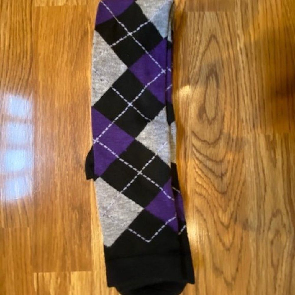 Women's Thigh High Argyle Socks-NWT    - Picture 7 of 7
